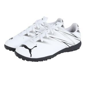 Puma Mens Attacanto Turf Training Soccer Cleats / White/Black